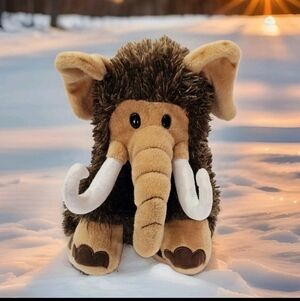 12" Woolly Mammoth Plush Stuffed Animal Walmart Ice Age Manny EUC
